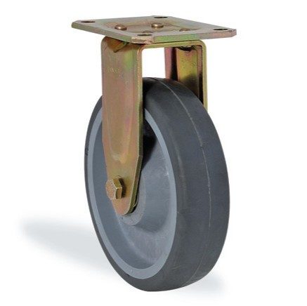 4107 CTR Tablalı sabit castor, termoelastik