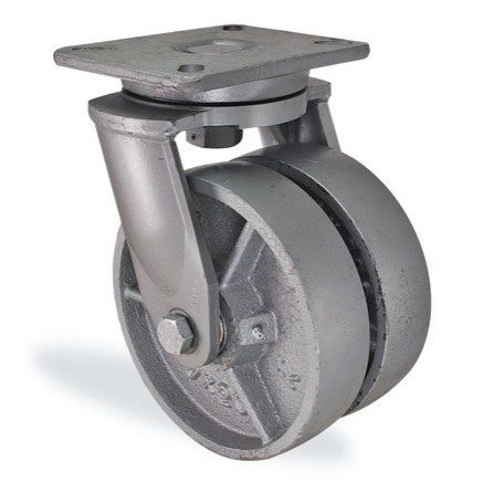 5702 DDR Tablalı döner castor, döküm